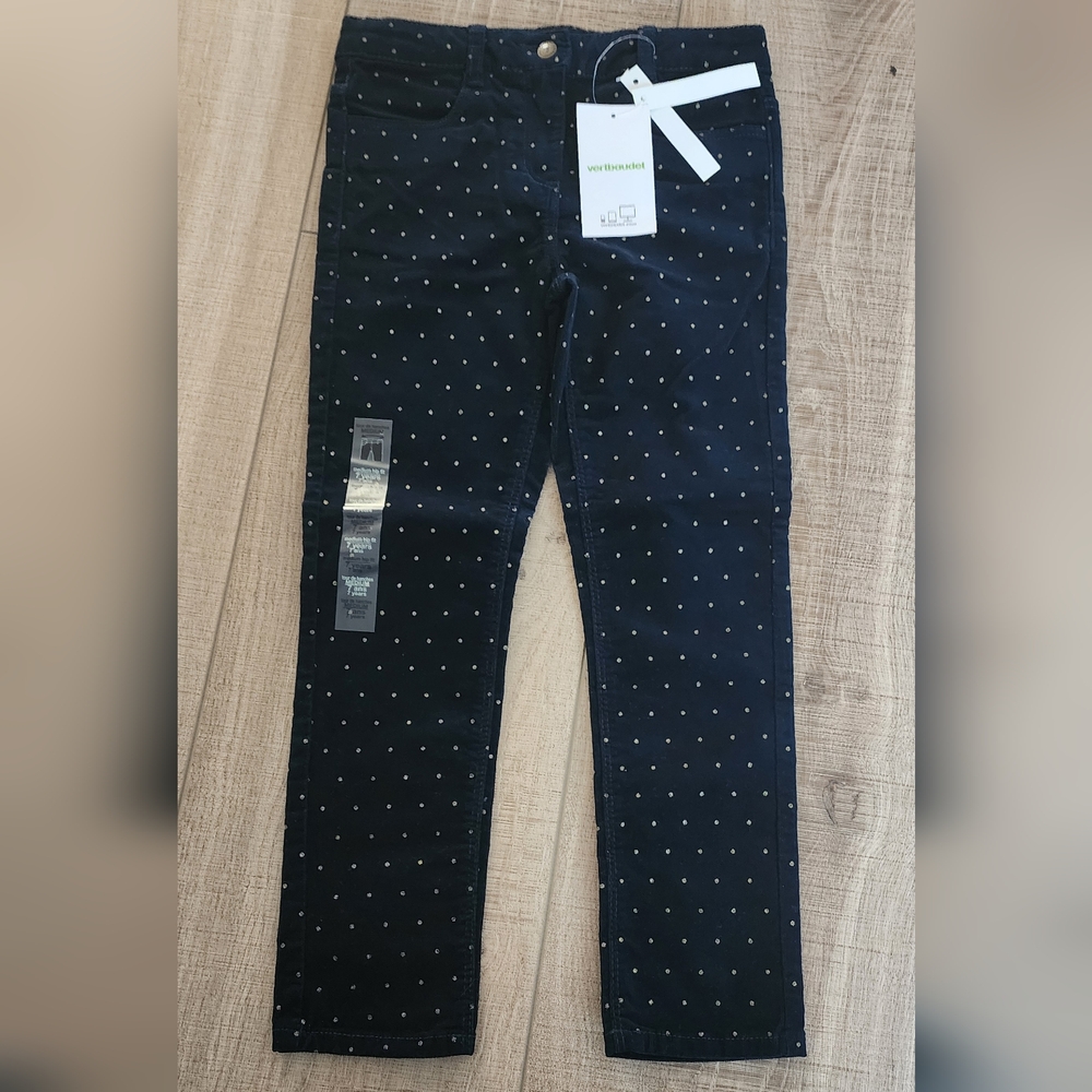 NWT Verbaudet Girls jeans 7T